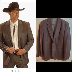 men's western sport coat